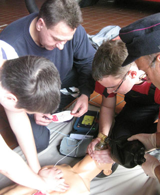 AED Einsatz in der Reanimation