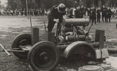 Die Pumpe beim Wettkampf - 1948
